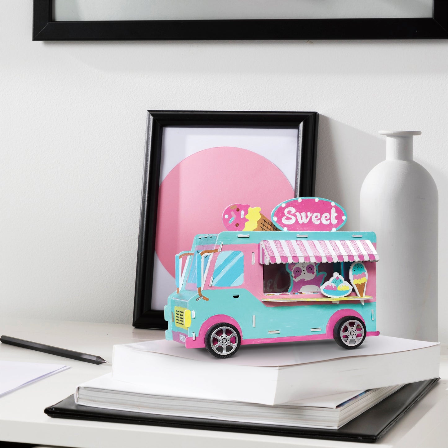 Sew Star Paint By Number 3D puzzle - Bus