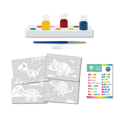 Watercolor painting art-Dinosaur