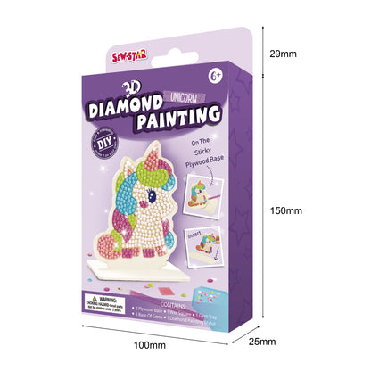 Diamond Painting Unicorn Play Wood - #toys for girls Kuwait# - #toys for girls 5 years old Kuwait# - #toys for girls 6 years old Kuwait# - #toys for girls 7 years old Kuwait#