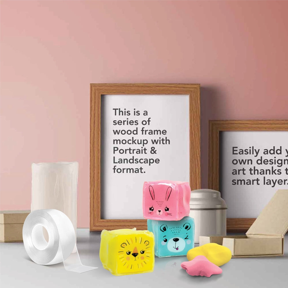 Nano Tape Bubble Pinch Toys - Animal