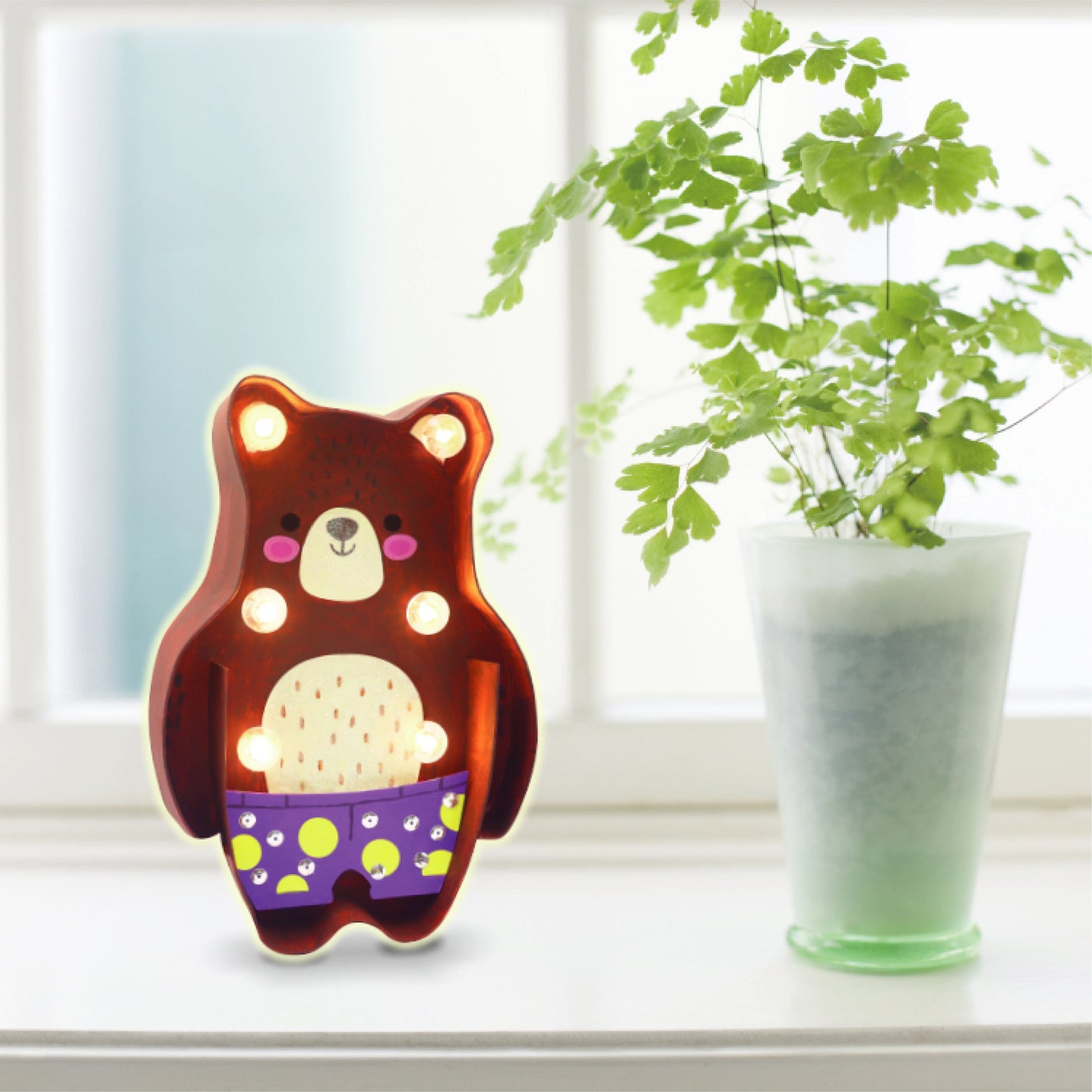 Decorate Your Bear Led Light - #toys for girls Kuwait# - #toys for girls 5 years old Kuwait# - #toys for girls 6 years old Kuwait# - #toys for girls 7 years old Kuwait#