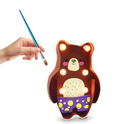 Decorate Your Bear Led Light - #toys for girls Kuwait# - #toys for girls 5 years old Kuwait# - #toys for girls 6 years old Kuwait# - #toys for girls 7 years old Kuwait#