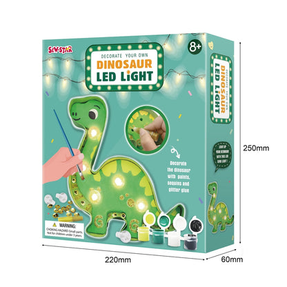 Decorate Your Dinosaur Led Light - #toys for girls Kuwait# - #toys for girls 5 years old Kuwait# - #toys for girls 6 years old Kuwait# - #toys for girls 7 years old Kuwait#