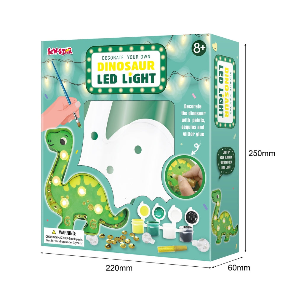 Decorate Your Dinosaur Led Light - #toys for girls Kuwait# - #toys for girls 5 years old Kuwait# - #toys for girls 6 years old Kuwait# - #toys for girls 7 years old Kuwait#
