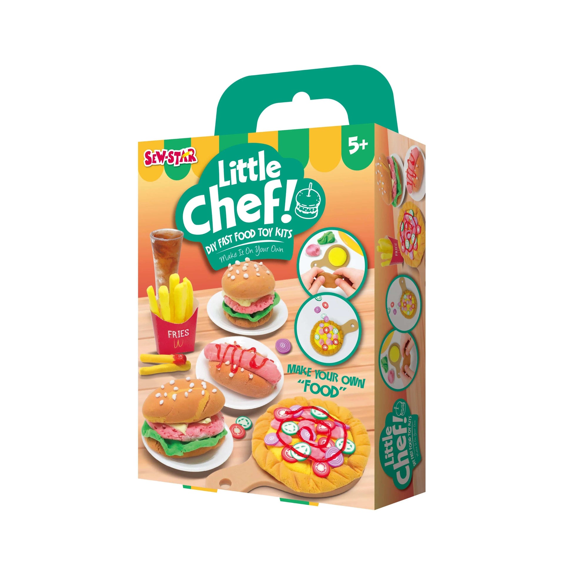 Sew Star DIY Clay Fast Food Toy Kit For Kids in Kuwait
