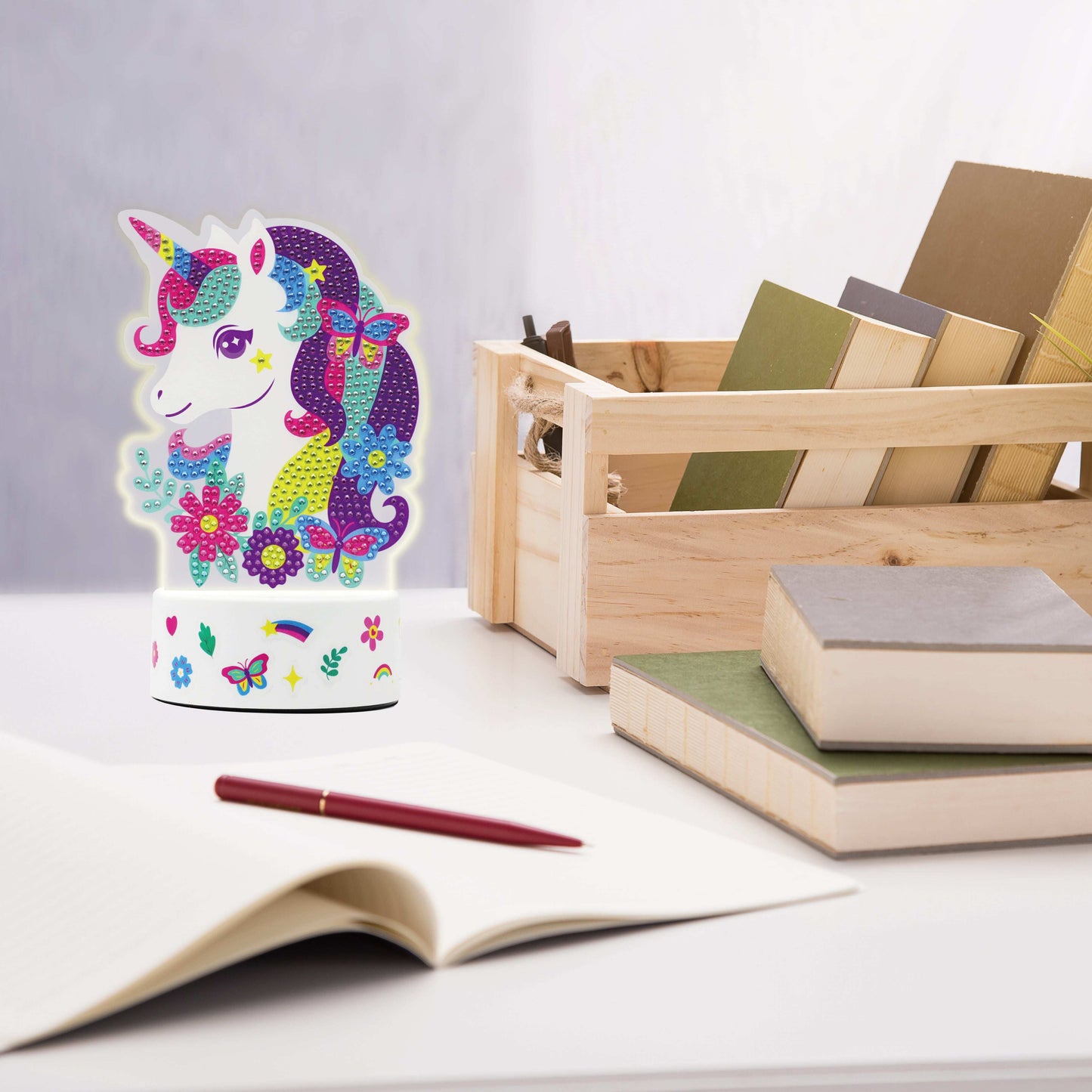 Sew Star Dimond art light - Unicorn gift toy for kids in Kuwait