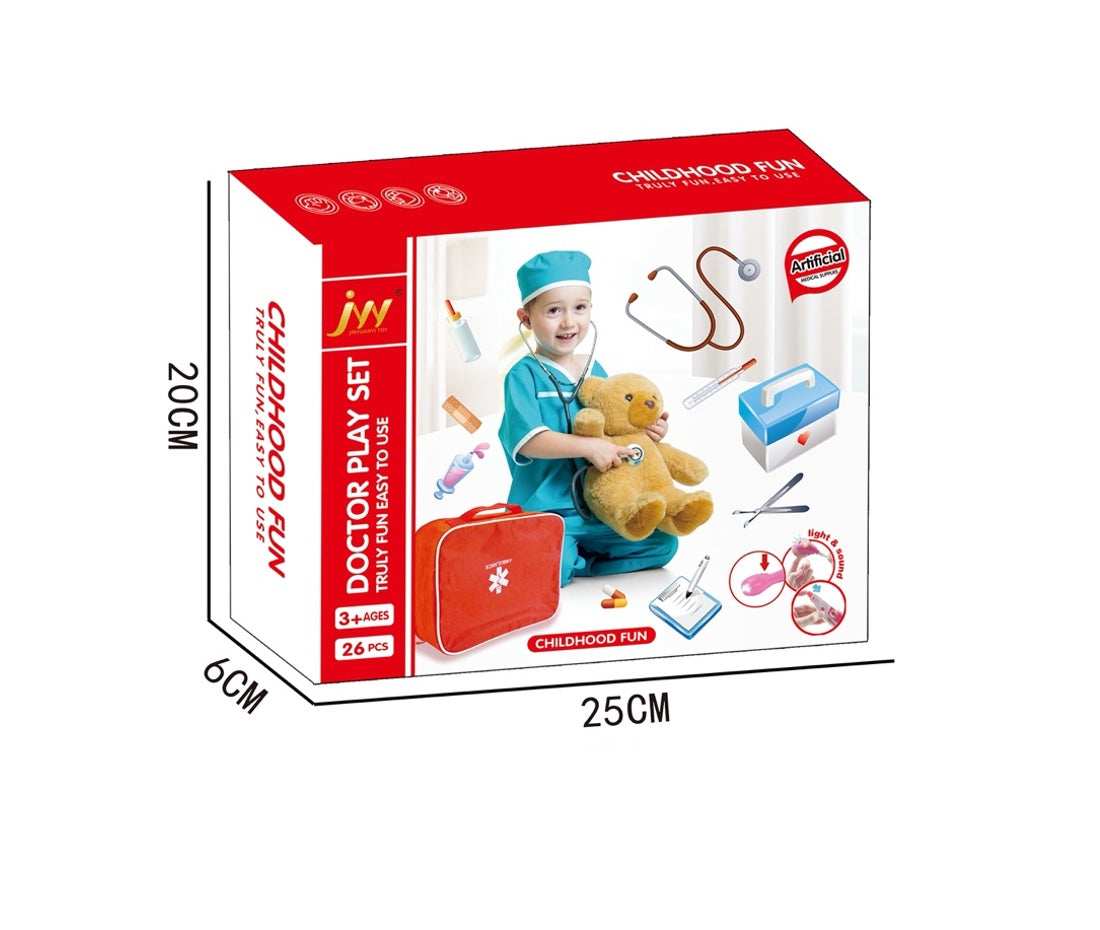 26-Piece Doctor Play Set for Kids 3+ in Kuwait
