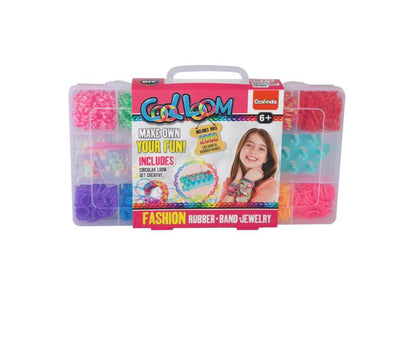 Paulinda Cool Loom Rubber Bracelet Making Set 2000 pcs for kids in Kuwait