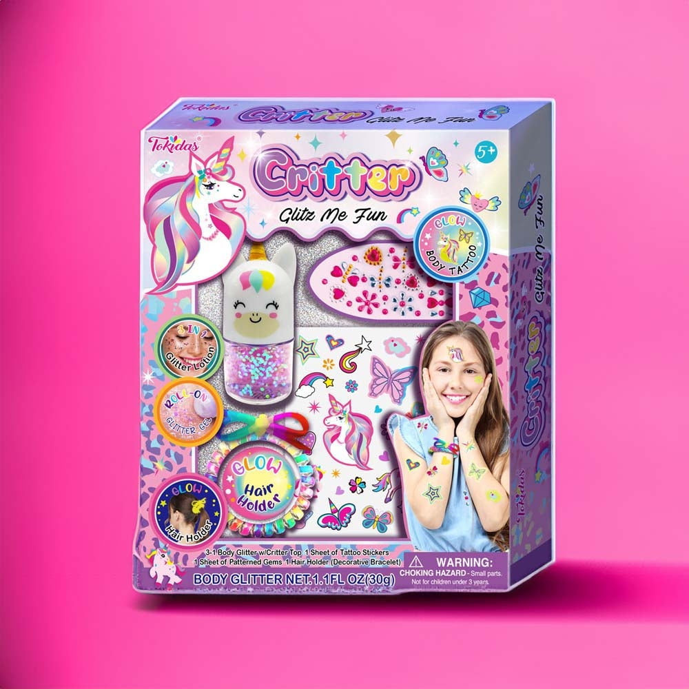 Critter Glitz Me Fun Glow in the Dark - #toys for girls Kuwait# - #toys for girls 5 years old Kuwait# - #toys for girls 6 years old Kuwait# - #toys for girls 7 years old Kuwait#