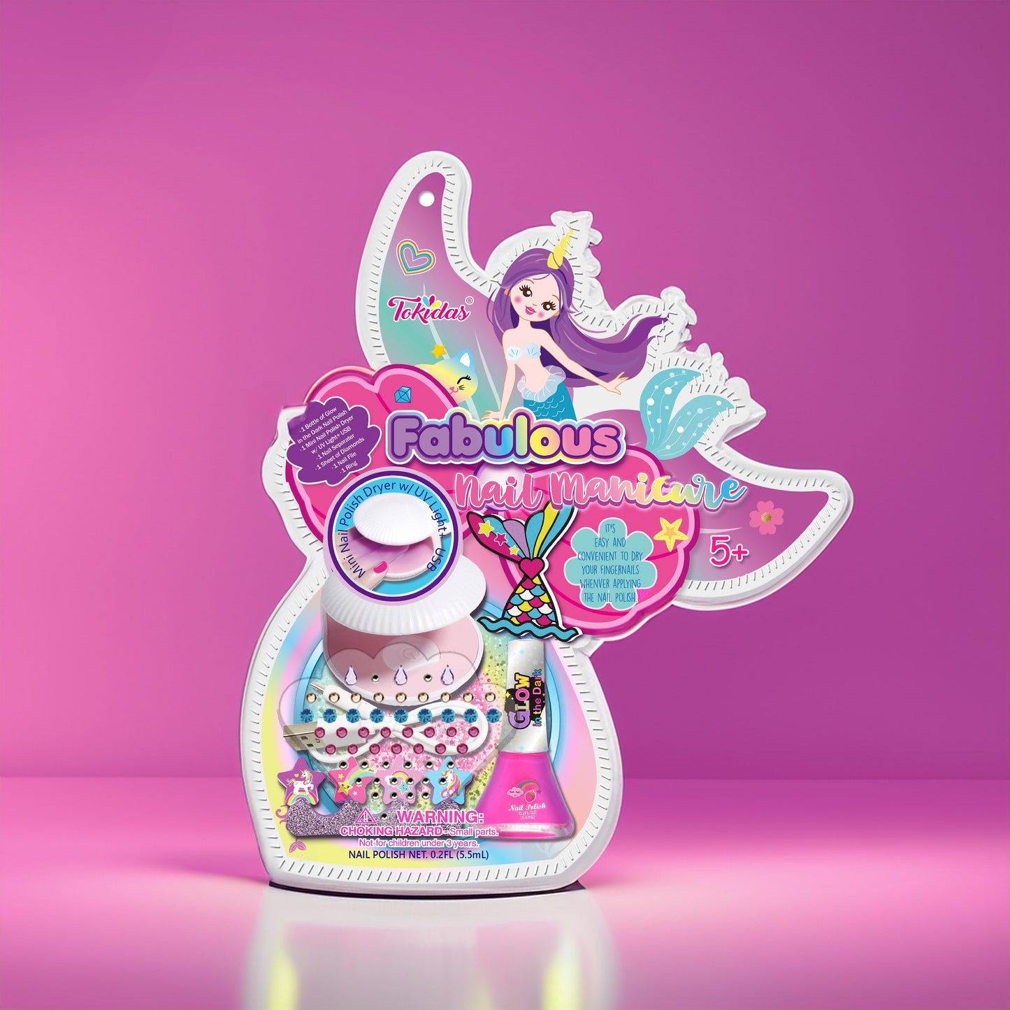 Fabulous Nail Manicure-Glow in the Dark - #toys for girls Kuwait# - #toys for girls 5 years old Kuwait# - #toys for girls 6 years old Kuwait# - #toys for girls 7 years old Kuwait#