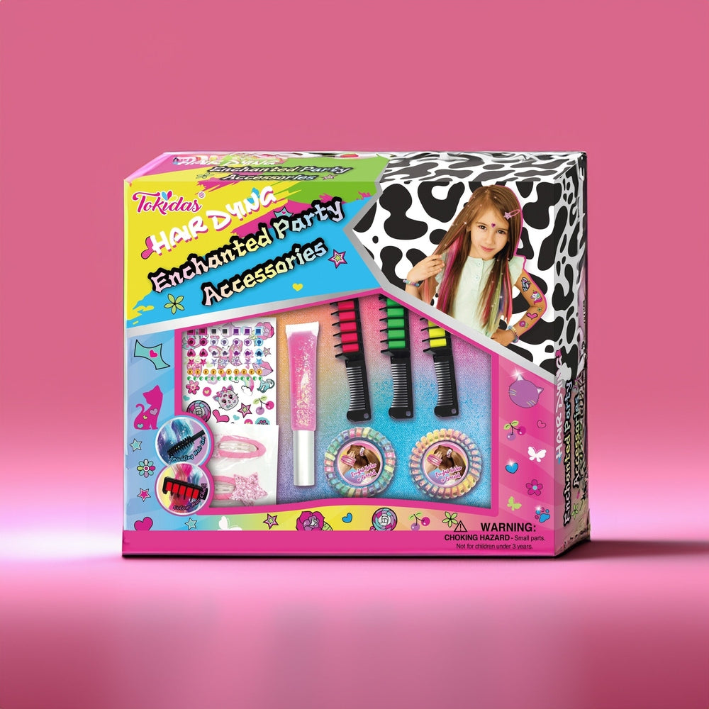 Hair Dying Enchanted Party Accessories - #toys for girls Kuwait# - #toys for girls 5 years old Kuwait# - #toys for girls 6 years old Kuwait# - #toys for girls 7 years old Kuwait#