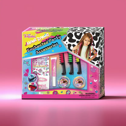 Hair Dying Enchanted Party Accessories - #toys for girls Kuwait# - #toys for girls 5 years old Kuwait# - #toys for girls 6 years old Kuwait# - #toys for girls 7 years old Kuwait#