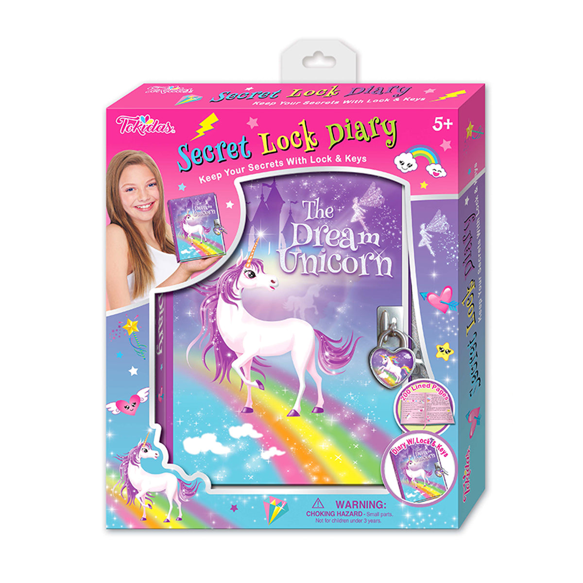 Tokidas Secret Lock Diary The Dream Unicorn