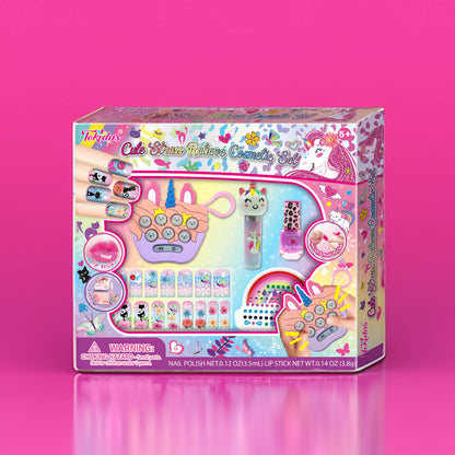 Cute Stress Relieve Cosmetic Set - #toys for girls Kuwait# - #toys for girls 5 years old Kuwait# - #toys for girls 6 years old Kuwait# - #toys for girls 7 years old Kuwait#