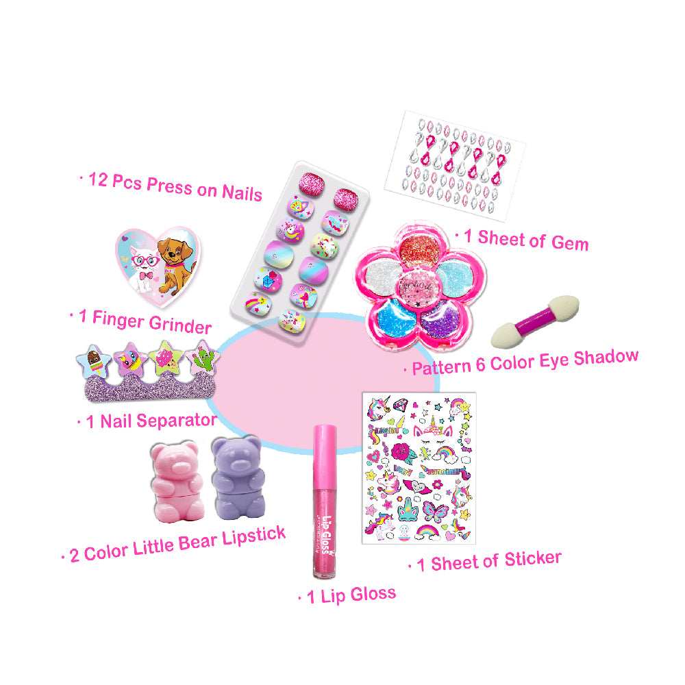 Tokidas Fashion Cosmetics Set W/Portable Case gift toy for kids in Kuwait