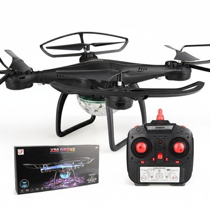 2.6 Remote Control Drone With Usb For Kids - Black