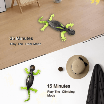 RC Lizard Wall Climbing Toy – Remote Control Robotic Gecko with LED Lights playtime toy for children in Kuwait