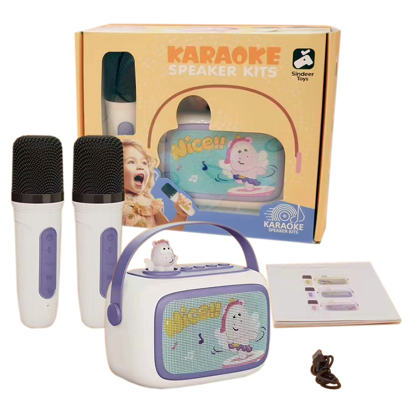 Mini Karaoke Machine Game for Kids