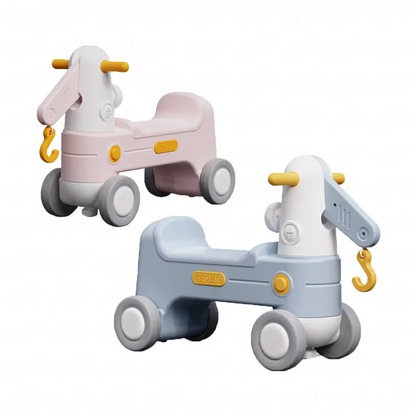 RIDE ON ENGINEER TRUCK-Pink