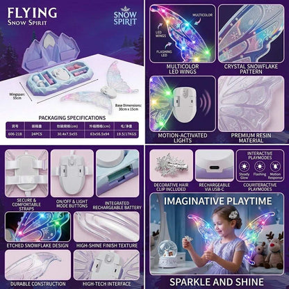 Luminous Butterfly Wing Toy With Light And Music For Kids gift toy in Kuwait