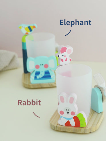 Mideer Baby Toothbrush With Sand Timer - Pink